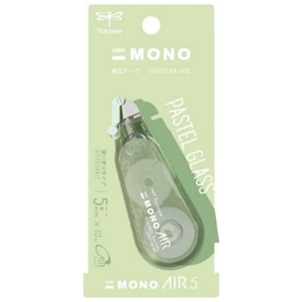 [Limited] MONO AIR 5 Correction Tape Pastel Glass Color / Tombow - bungu
