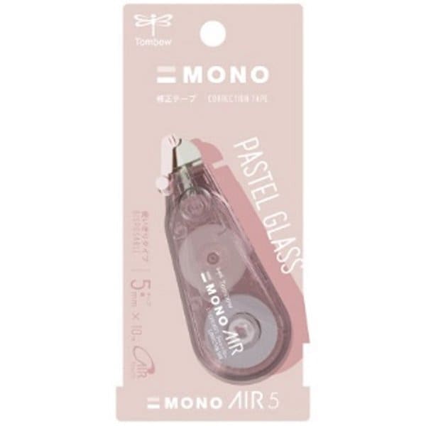 [Limited] MONO AIR 5 Correction Tape Pastel Glass Color / Tombow - bungu
