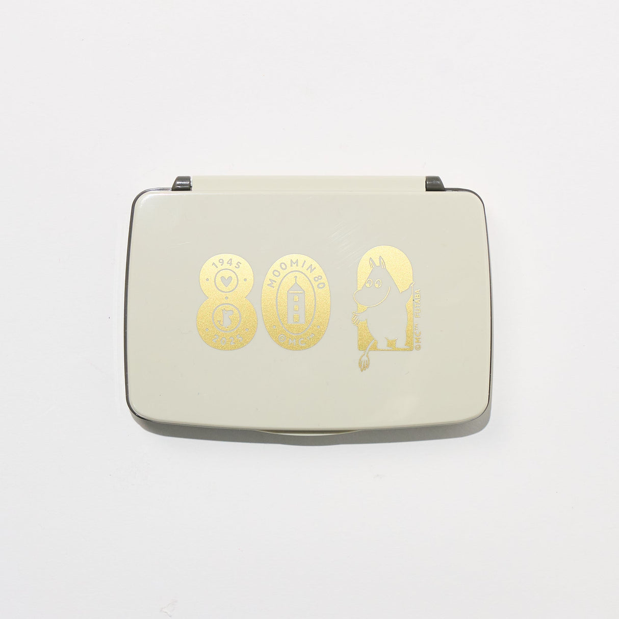[Limited] Moomin 80th Anniversary Stamp Pad Gold Edition Ink Color / FUTABA - bungu