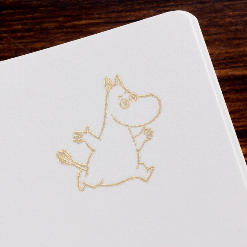 [Limited] Moomin 80th Anniversary Stamp Pad Gold Edition Ink Color / FUTABA - bungu
