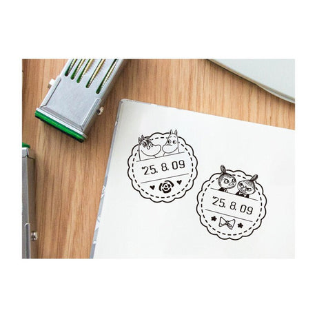 [Limited] Moomin Date Stamp Collection 80th Anniversary Edition / FUTABA - bungu