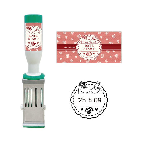 [Limited] Moomin Date Stamp Collection 80th Anniversary Edition / FUTABA - bungu