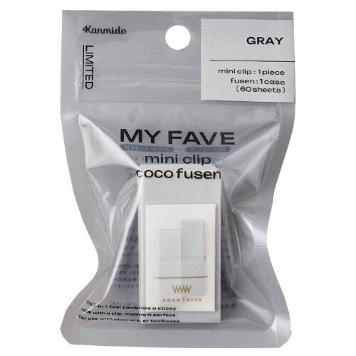 [Limited] MY FAVE Mini Clip & Coco Fusen / Kanmido - bungu
