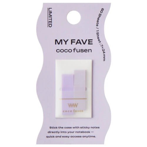 [Limited] MY FAVE Mini Clip & Coco Fusen Refill / Kanmido - bungu