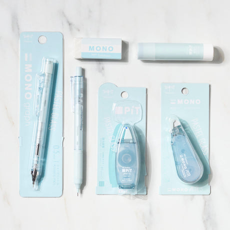 [Limited] Pastel Glass Full Color Set - Light Blue / Tombow - bungu