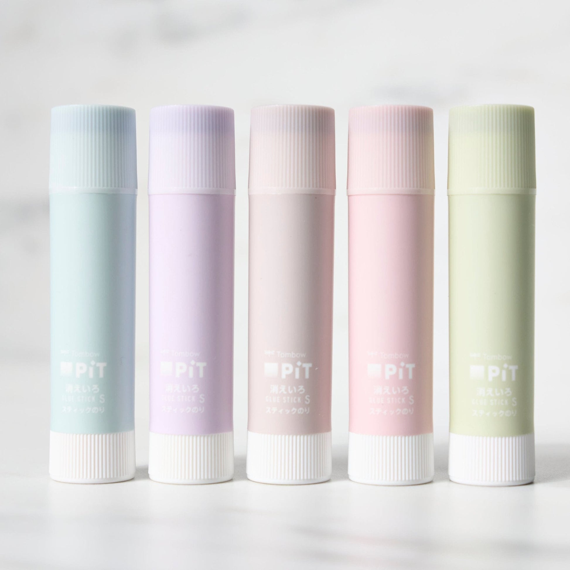 [Limited] PiT Glue Stick Pastel Glass Color / Tombow - bungu