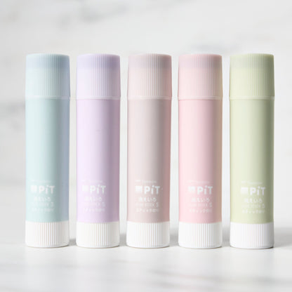 [Limited] PiT Glue Stick Pastel Glass Color / Tombow - bungu