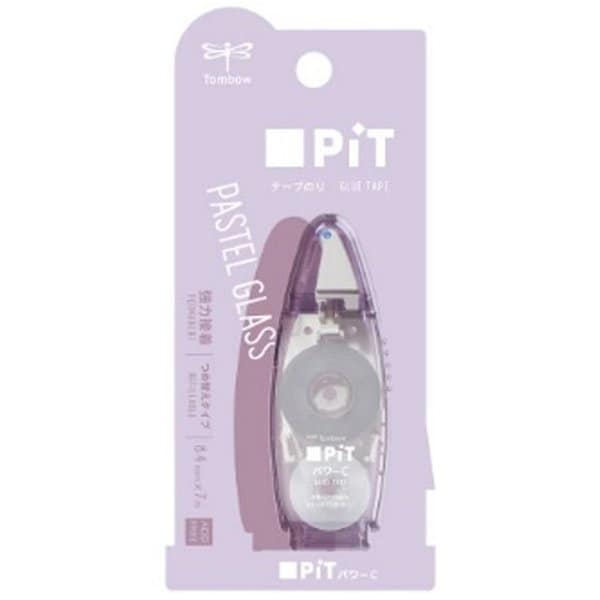 [Limited] PiT Power C Glue Tape Pastel Glass Color / Tombow - bungu