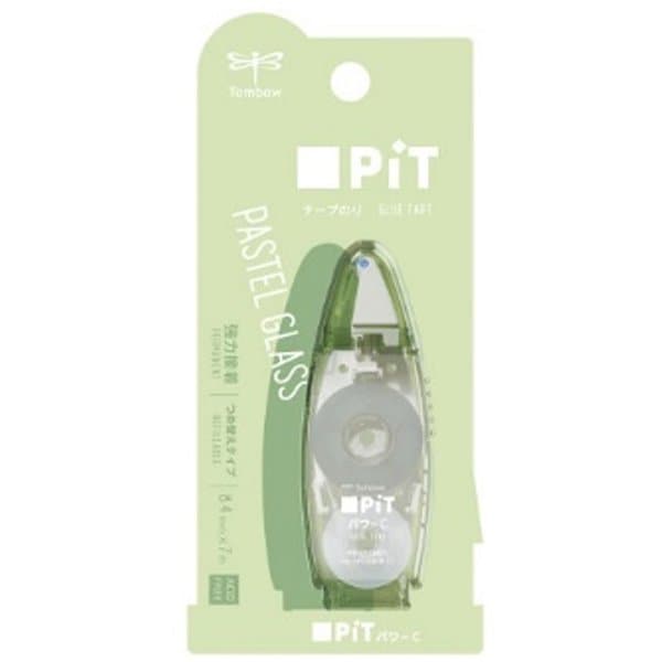 [Limited] PiT Power C Glue Tape Pastel Glass Color / Tombow - bungu