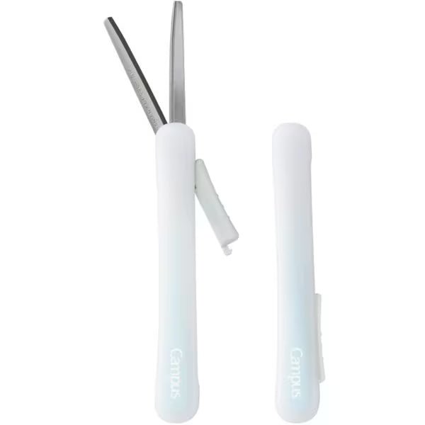 [Limited] Portable Scissors with Slide Mechanism Positive & Relax / KOKUYO - bungu