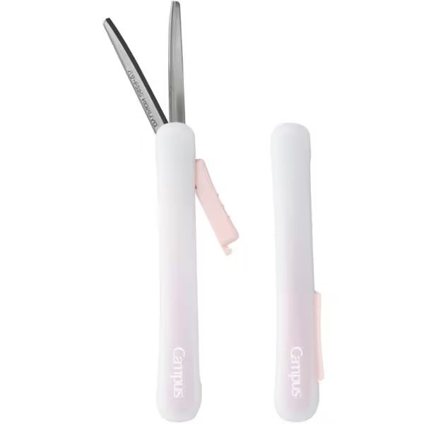 [Limited] Portable Scissors with Slide Mechanism Positive & Relax / KOKUYO - bungu