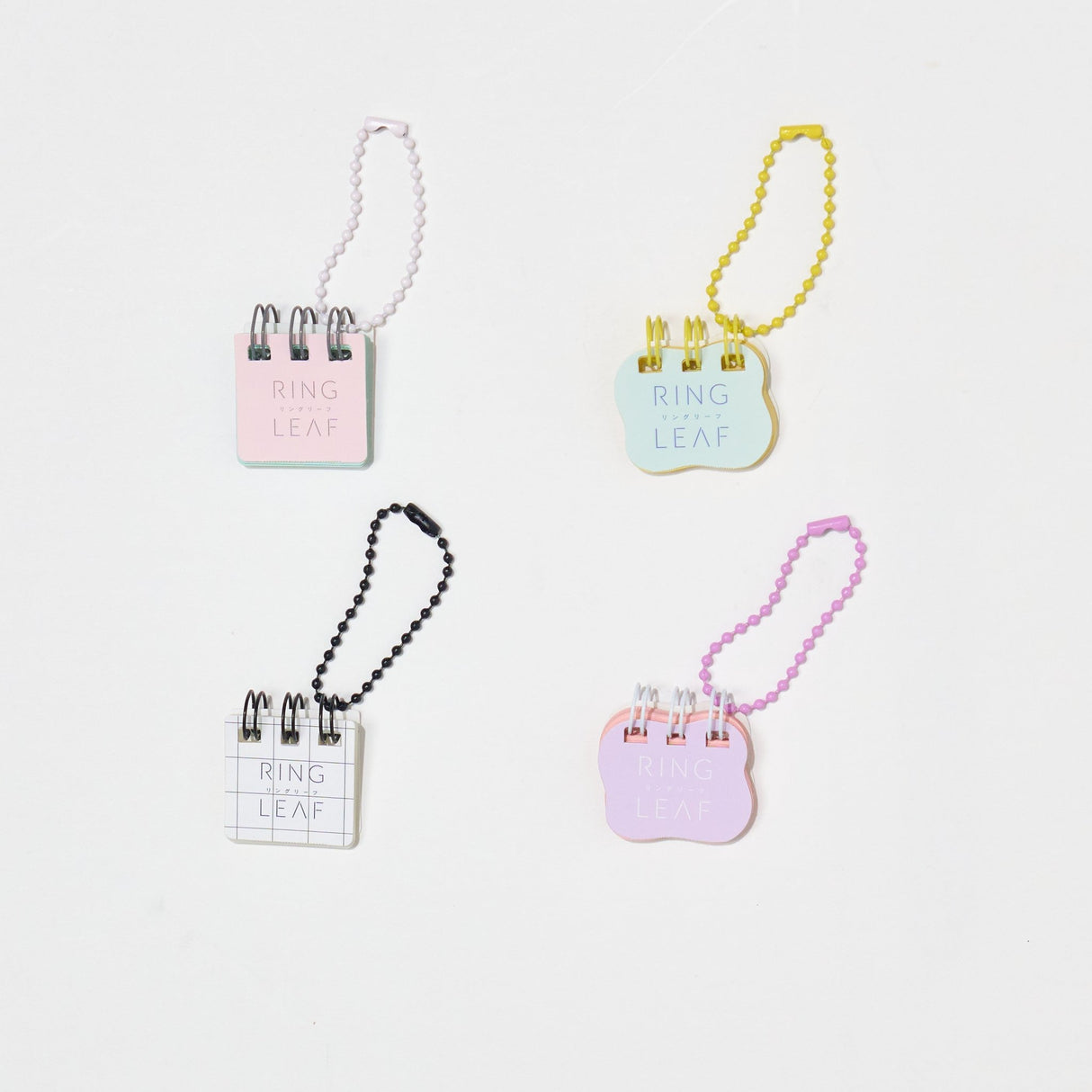 [Limited] Ring Leaf Sticky Note Ring Attachment / Kanmido - bungu