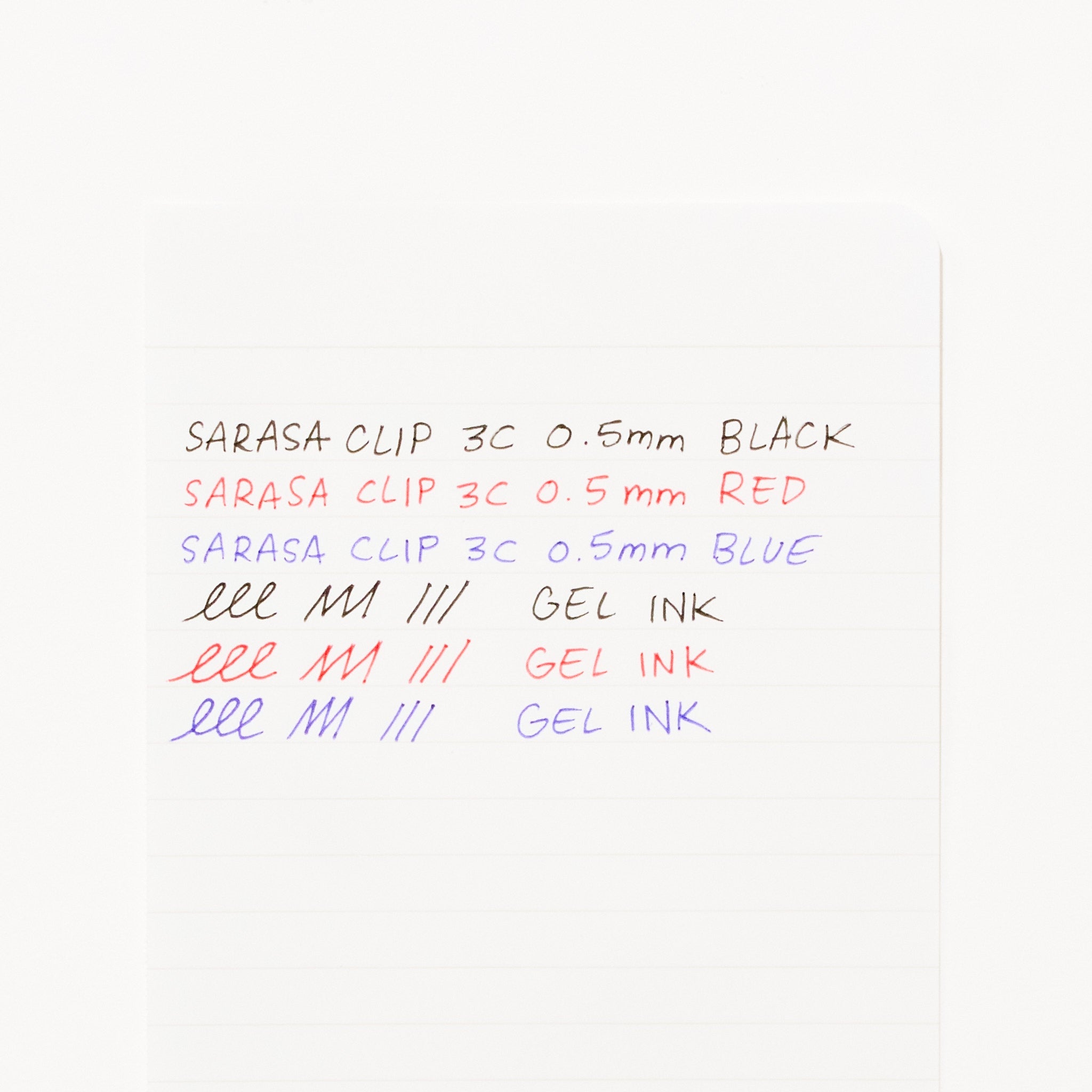 Limited] Sarasa Monochrome Series Pens Box Set / Zebra – bungu