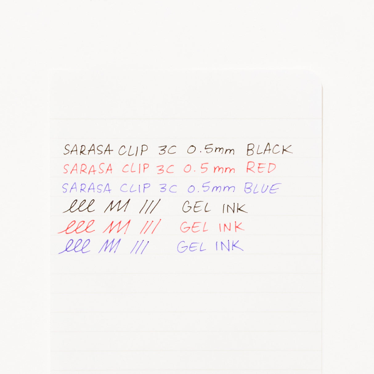 [Limited] Sarasa Monochrome Series Pens Box Set / Zebra - bungu