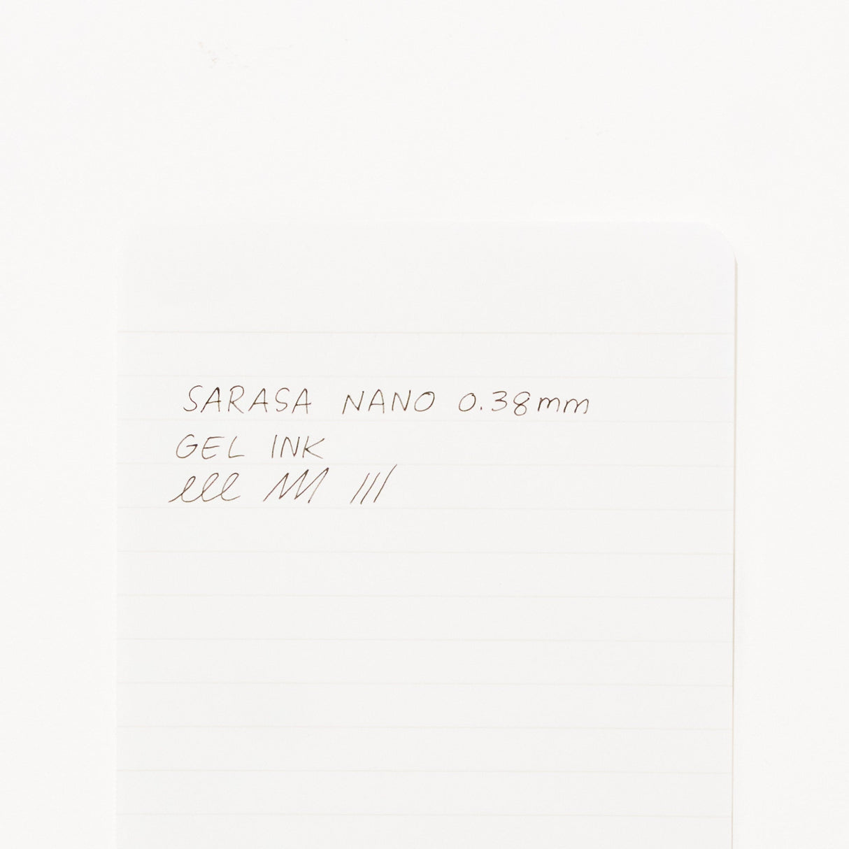 [Limited] Sarasa Nano Gel Ink Pen Monochrome Series / Zebra - bungu