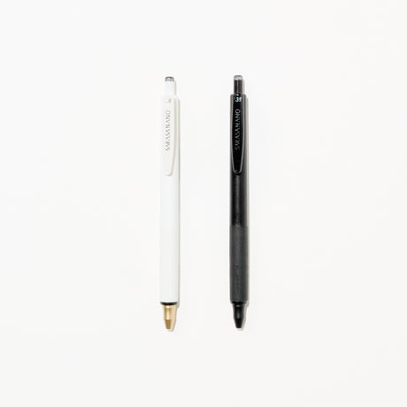 [Limited] Sarasa Nano Gel Ink Pen Monochrome Series / Zebra - bungu