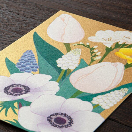 [Limited] Seasons Spring Silk - Print Postcard / Midori DESIGNPHIL - bungu
