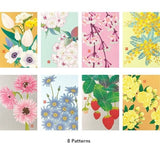 [Limited] Seasons Spring Silk - Print Postcard / Midori DESIGNPHIL - bungu