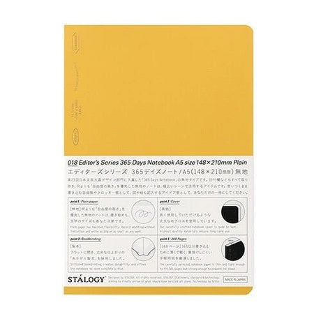 [Limited] STALOGY Editor's Series 365 Days Notebook / Nitto - bungu