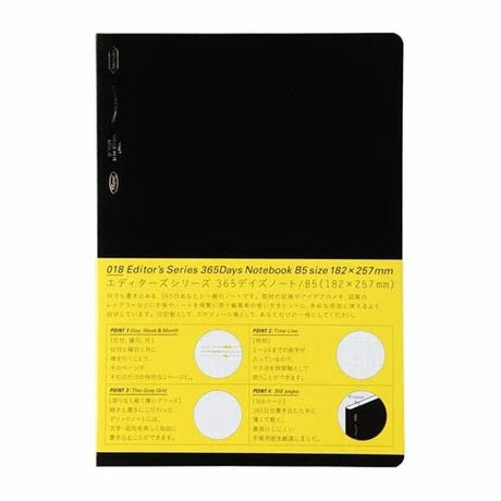 [Limited] STALOGY Editor's Series 365 Days Notebook / Nitto - bungu