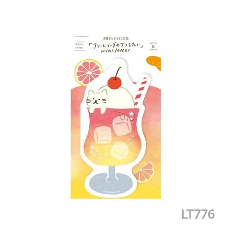 [Limited] Sweets Animal Studio Die - Cut Card Letter / Furukawa Shiko - bungu