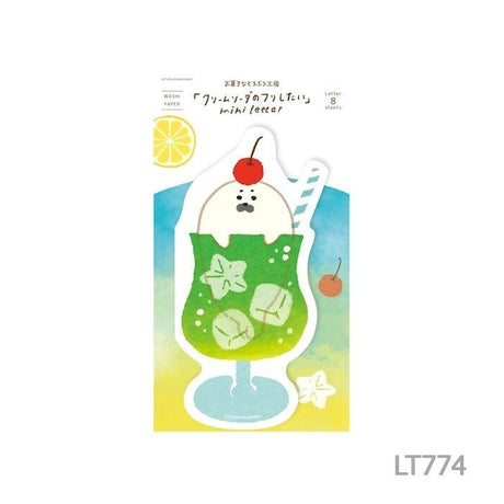 [Limited] Sweets Animal Studio Die - Cut Card Letter / Furukawa Shiko - bungu