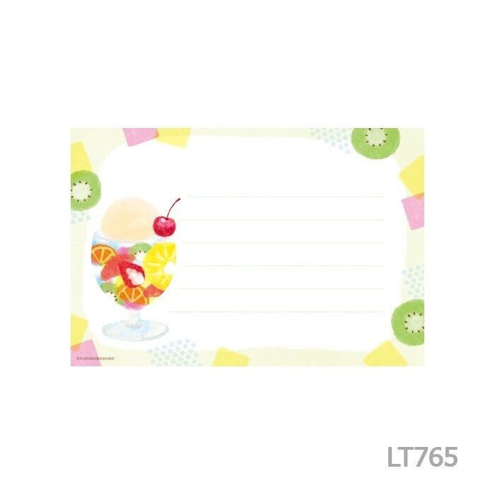 [Limited] Sweets Animal Studio Letter Set / Furukawa Shiko - bungu