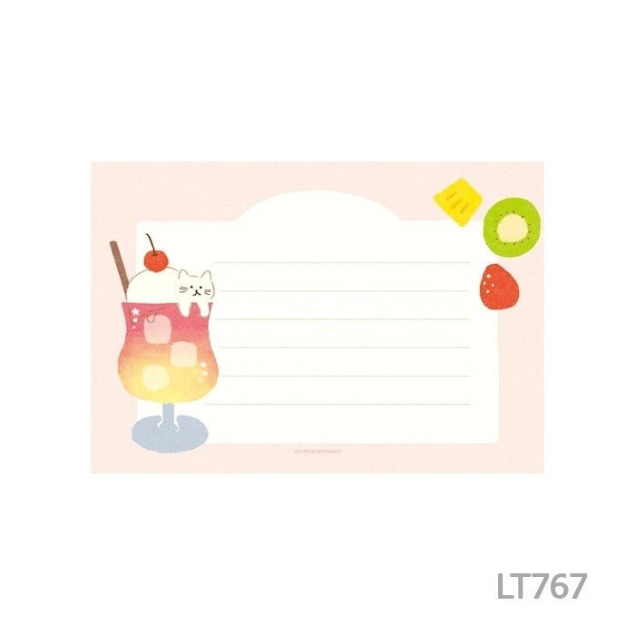 [Limited] Sweets Animal Studio Letter Set / Furukawa Shiko - bungu