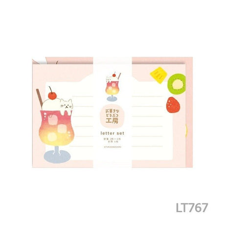 [Limited] Sweets Animal Studio Letter Set / Furukawa Shiko - bungu