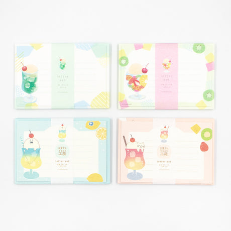 [Limited] Sweets Animal Studio Letter Set / Furukawa Shiko - bungu