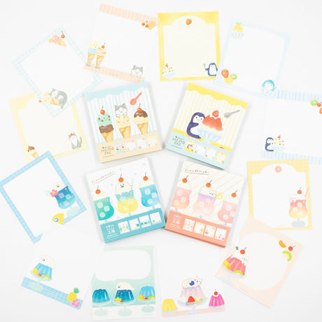 [Limited] Sweets Animal Studio Memo Pad / Furukawa Shiko - bungu