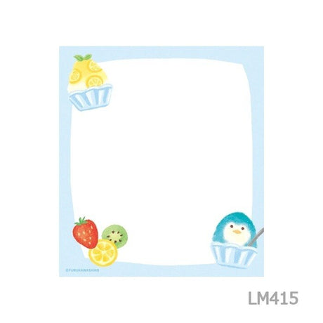 [Limited] Sweets Animal Studio Memo Pad / Furukawa Shiko - bungu