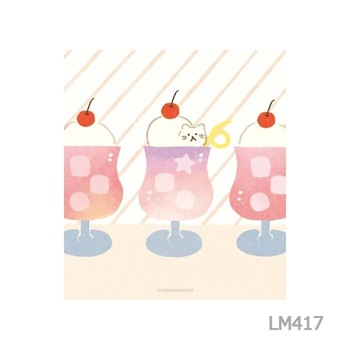 [Limited] Sweets Animal Studio Memo Pad / Furukawa Shiko - bungu