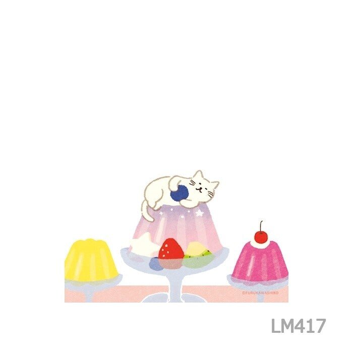 [Limited] Sweets Animal Studio Memo Pad / Furukawa Shiko - bungu