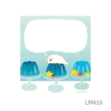 [Limited] Sweets Animal Studio Memo Pad / Furukawa Shiko - bungu