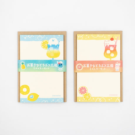 [Limited] Sweets Animal Studio Mini Letter Set / Furukawa Shiko - bungu