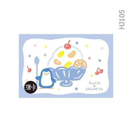 [Limited] Sweets Animal Studio Retro - Printed Postcard / Furukawa Shiko - bungu