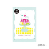 [Limited] Sweets Animal Studio Retro - Printed Postcard / Furukawa Shiko - bungu