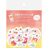 [Limited] Sweets Animal Studio Washi Flake Stickers / Furukawa Shiko - bungu