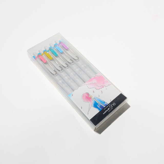 [Limited] uni - ball one Seasonal Gel Ink Pen Set / uni Mitsubishi Pencil - bungu