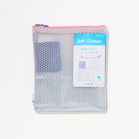 [Limited] Zoff x Campus Mobile Bag Mesh Pouch / KOKUYO - bungu