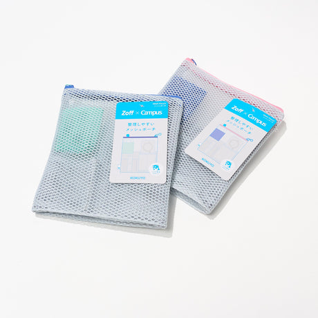 [Limited] Zoff x Campus Mobile Bag Mesh Pouch / KOKUYO - bungu