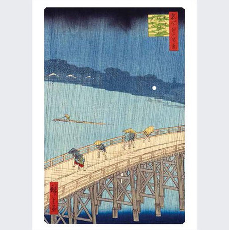 Little Museum Utagawa Hiroshige One Hundred Famous Views of Edo Postcard Book / Seigensha - bungu