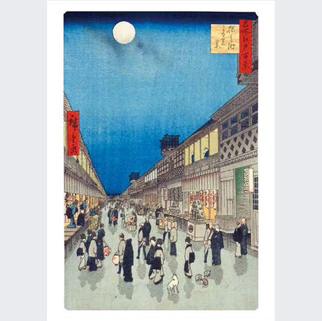 Little Museum Utagawa Hiroshige One Hundred Famous Views of Edo Postcard Book / Seigensha - bungu