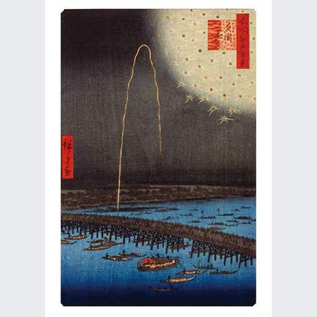Little Museum Utagawa Hiroshige One Hundred Famous Views of Edo Postcard Book / Seigensha - bungu