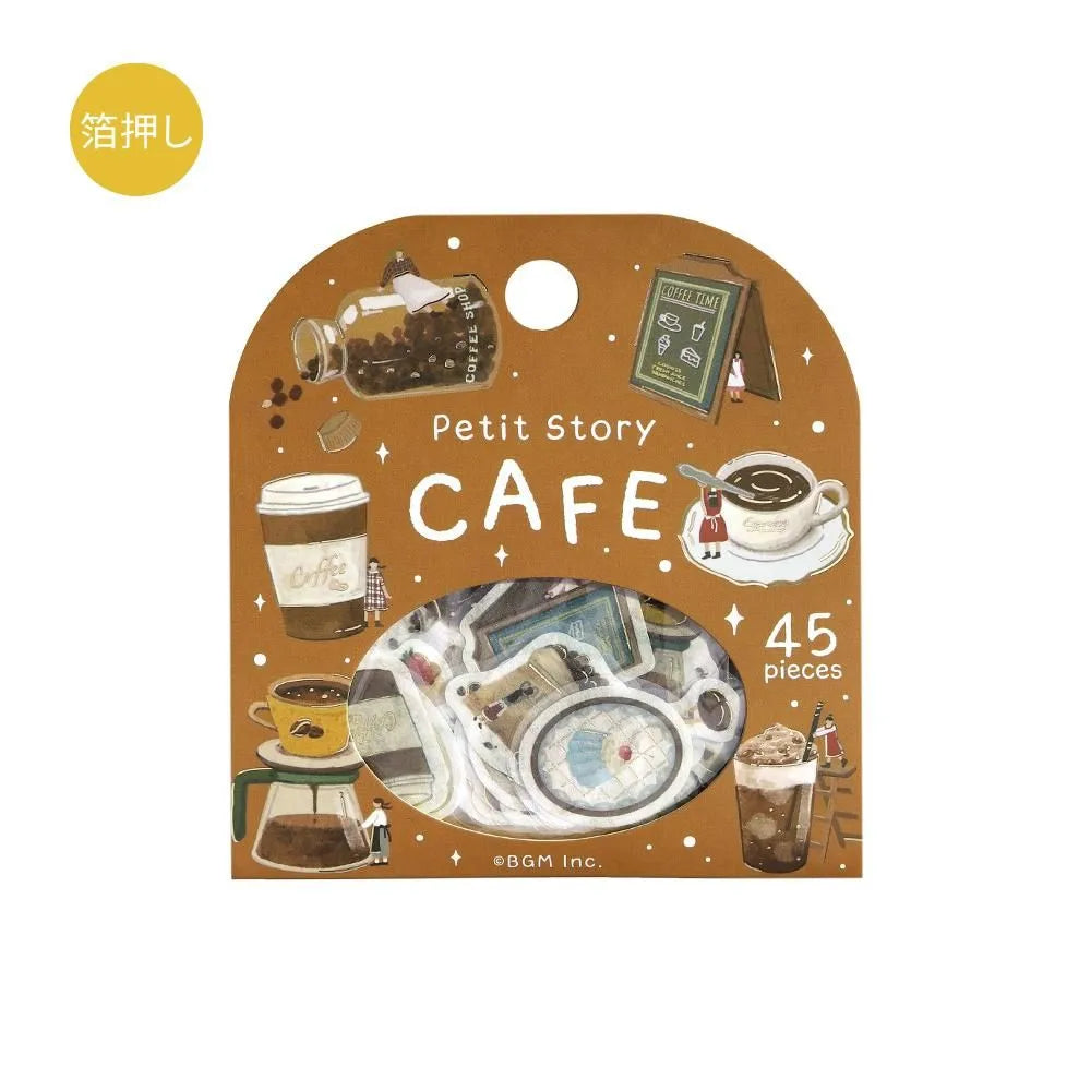 Petit Story Foil Flake Stickers / BGM