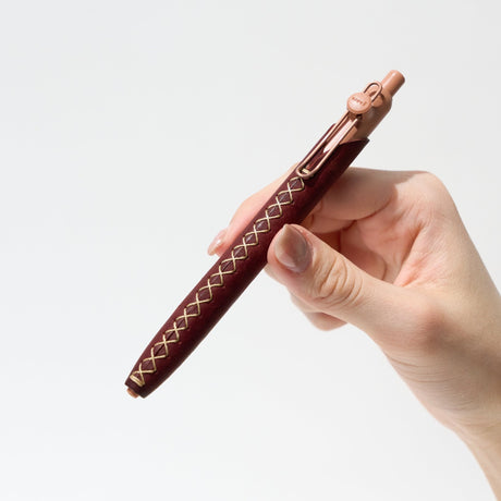 LUCE Pen Fit Long Margot Leather Pen Cover / LUCE RING - bungu