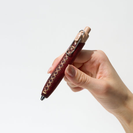 LUCE Pen Fit Short Margot Leather Pen Cover / LUCE RING - bungu