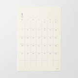 MD Diary Sticker 2027 Monthly Block / MD PRODUCT