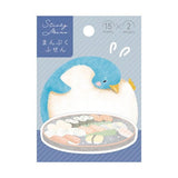 Manpuku Chubby Animal Sticky Notes / Gakken Sta:Ful - bungu